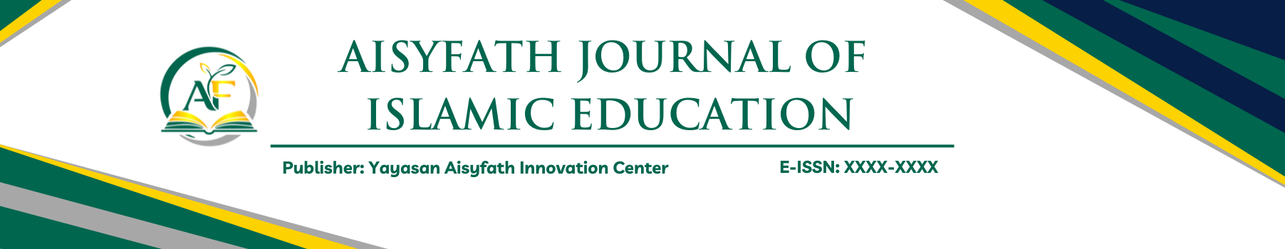 Aisyfath Journal of Islamic Education